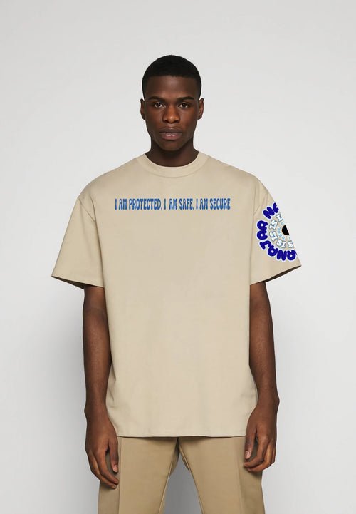 "Evil Eye" theme oversized t shirt