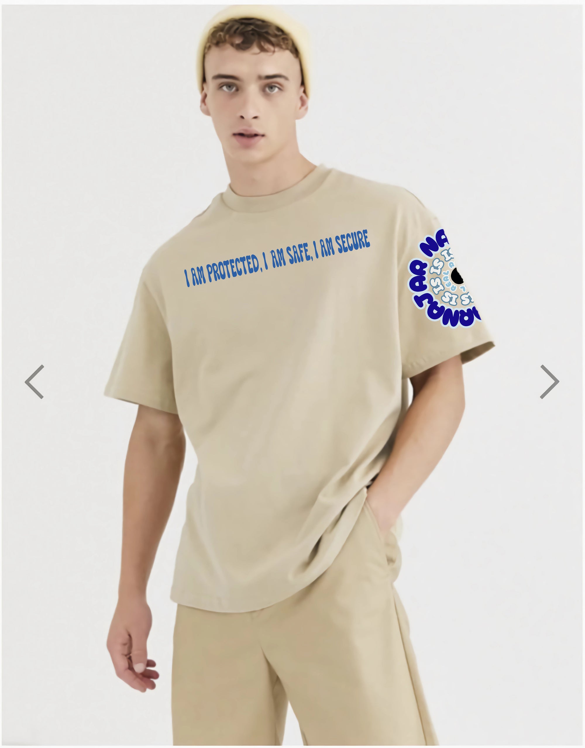 "Evil Eye" theme oversized t shirt